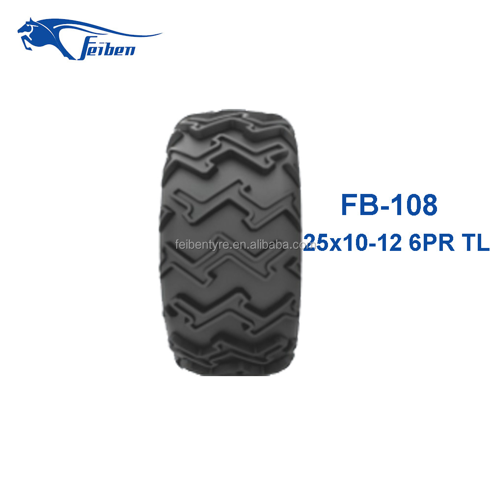 All Terrain ATV Tires 25*10-12 25X10-12