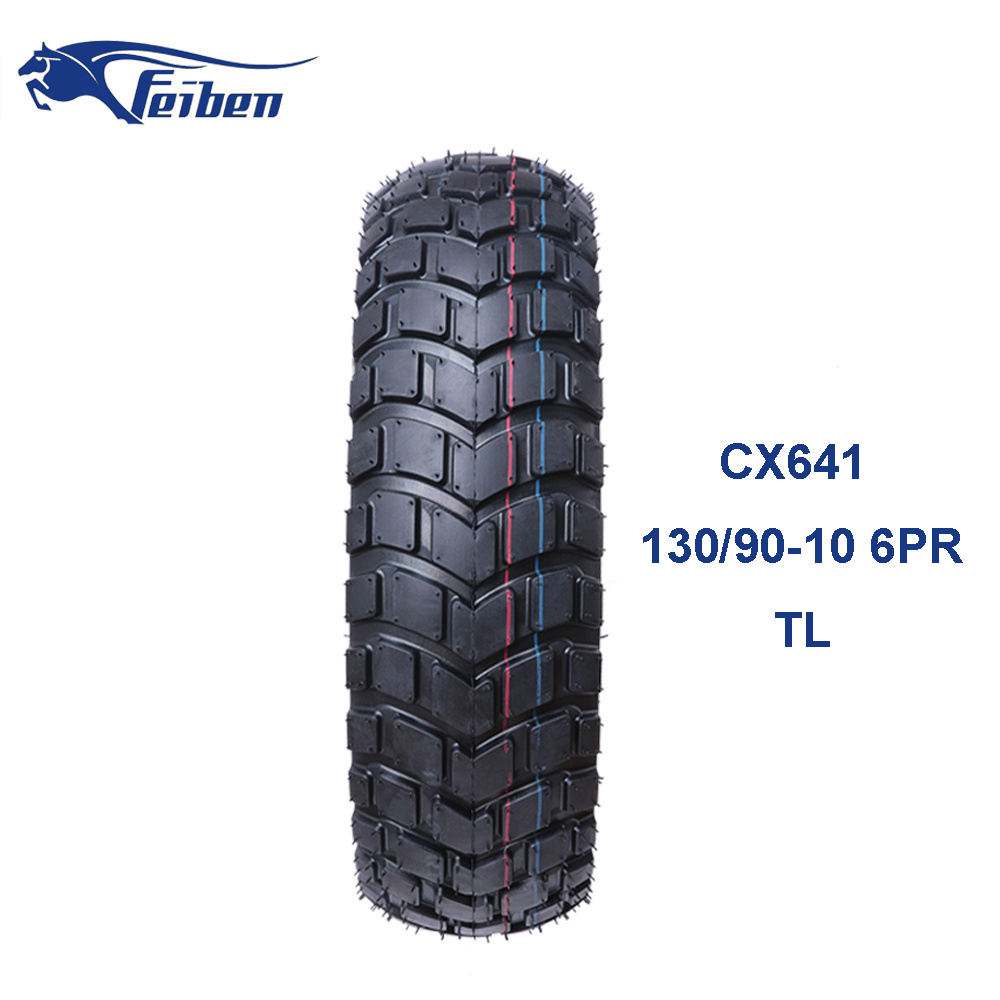 Tubeless Motorcycle Scooter Tyre Tires 130/90-10