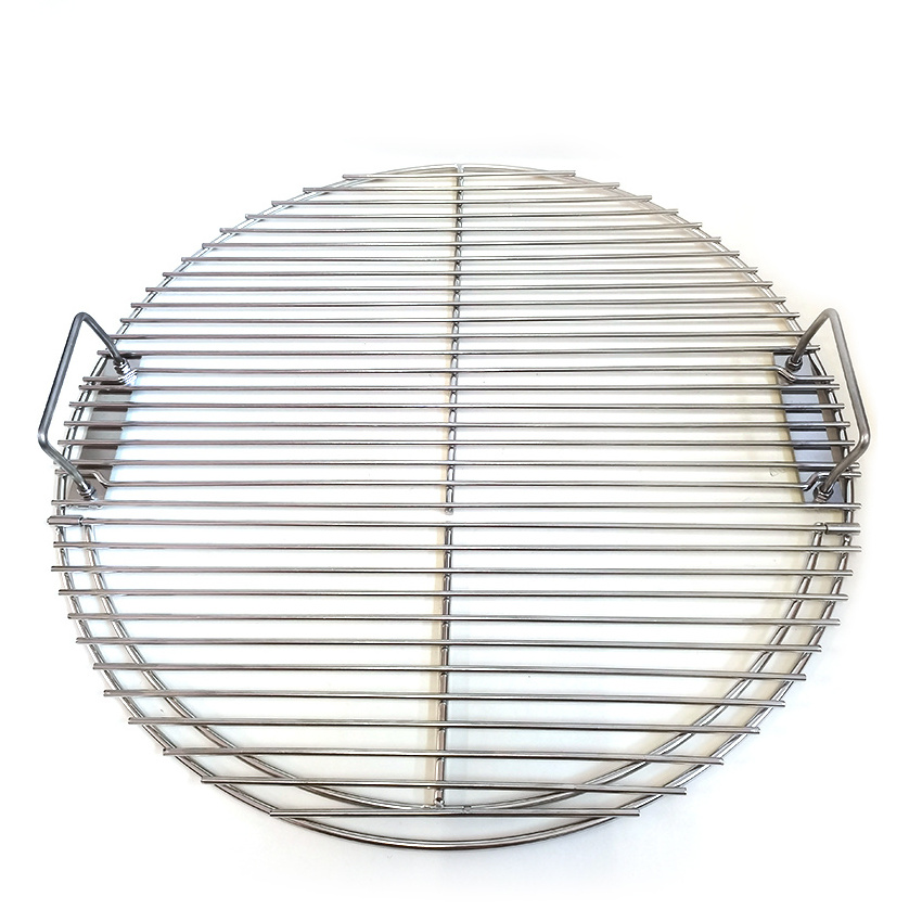 21.5 inch Outdoor use Charcoal burning cooking grates grid stainless steel portable BBQ grill grate round grill mesh grill grid