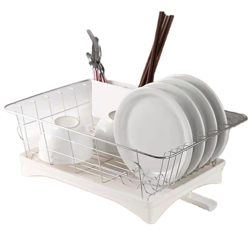 304 Stainless Steel Metal Mesh Kitchen Utensil Dish Drying Rack Kitchen Dish  drying holder bowl drying holder