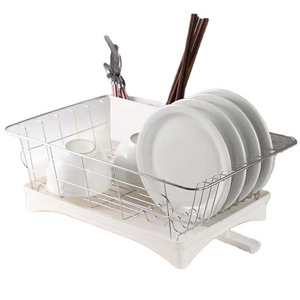 304 Stainless Steel Metal Mesh Kitchen Utensil Dish Drying Rack Kitchen Dish  drying holder bowl drying holder