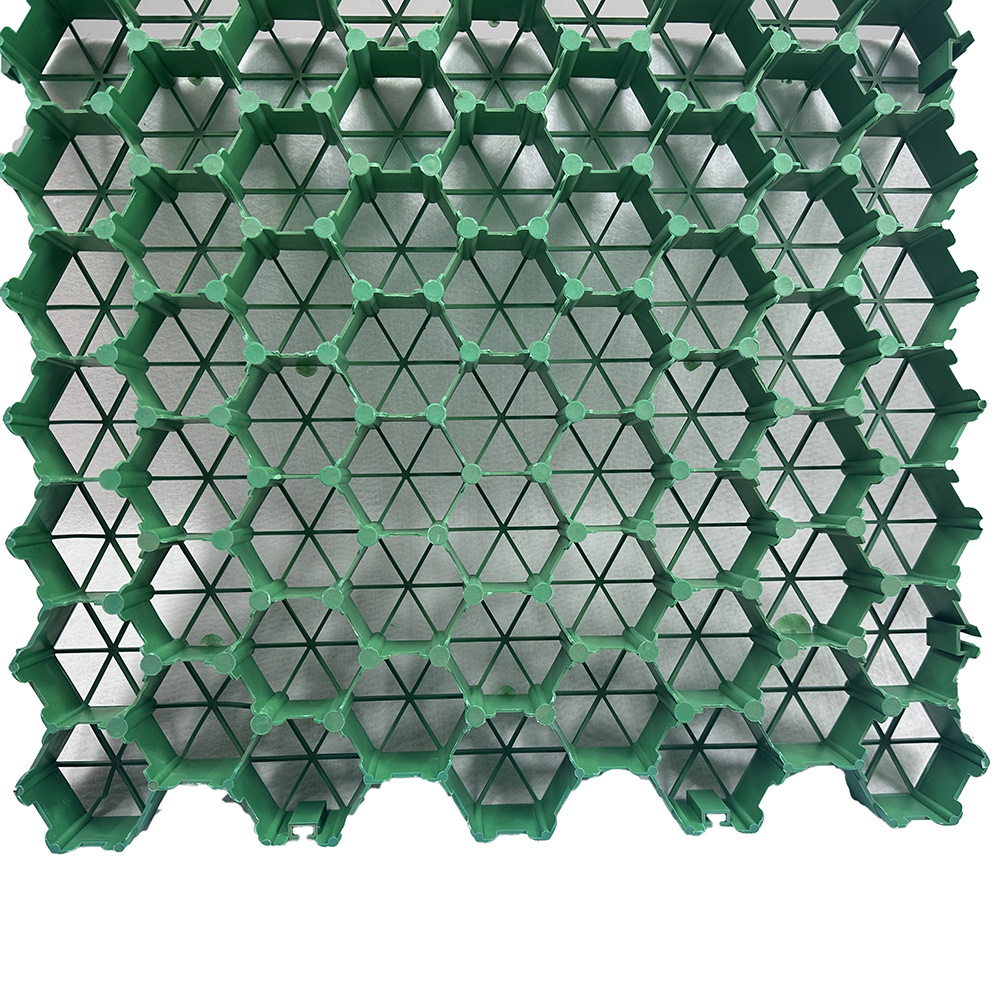 New Material Black Green White HDPE Plastic Planting Honeycomb Planting Grass Paver Grid For Driveway Pavers