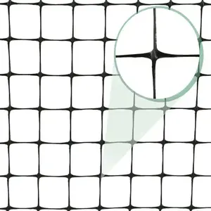 Heavy duty BOP Plastic Stretch extruded Netting Chicken poultry Farm Fence Anti Mole Mesh Netting