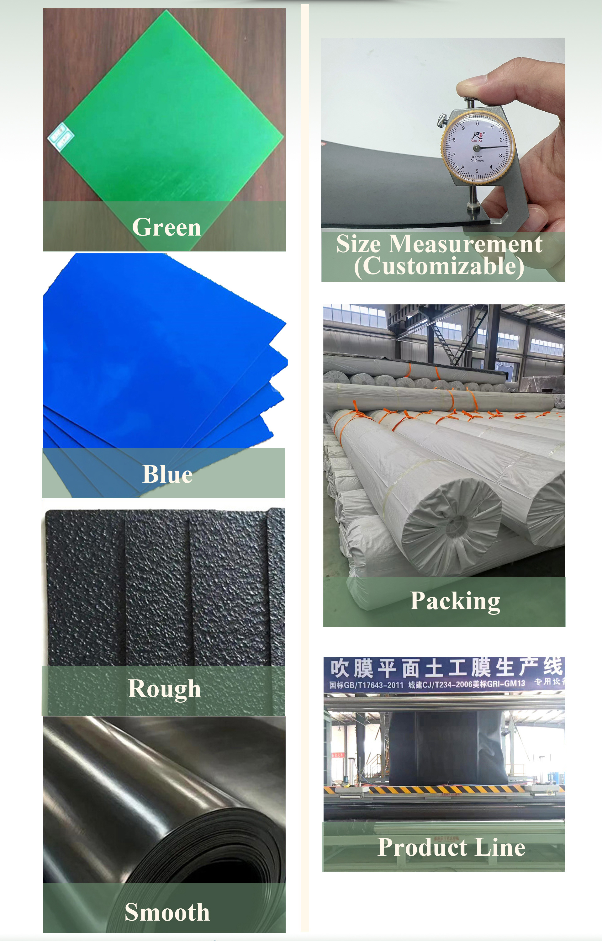 CE Certified PVC Waterproof Membrane sheet for roof and tunnel project