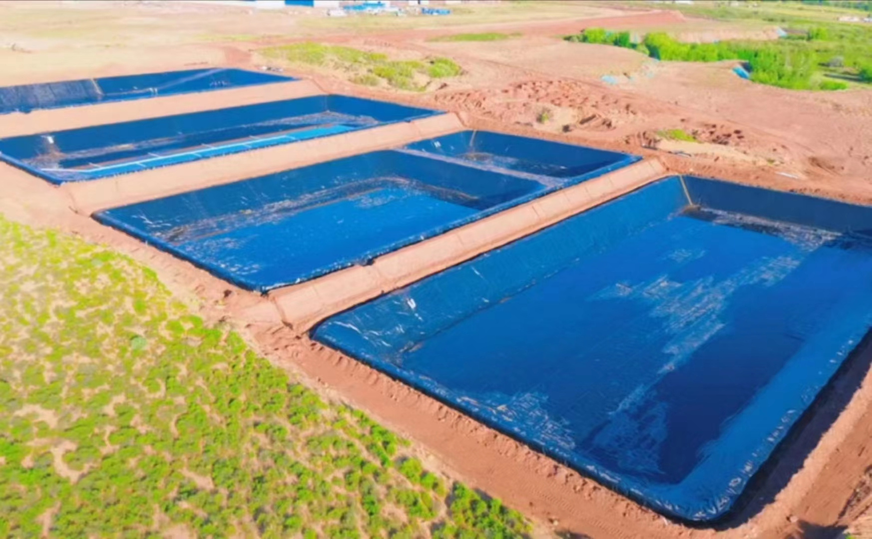 High quality hdpe membrane waterproofing plastic pond liner geomembrane for shrimp farm durable unfading