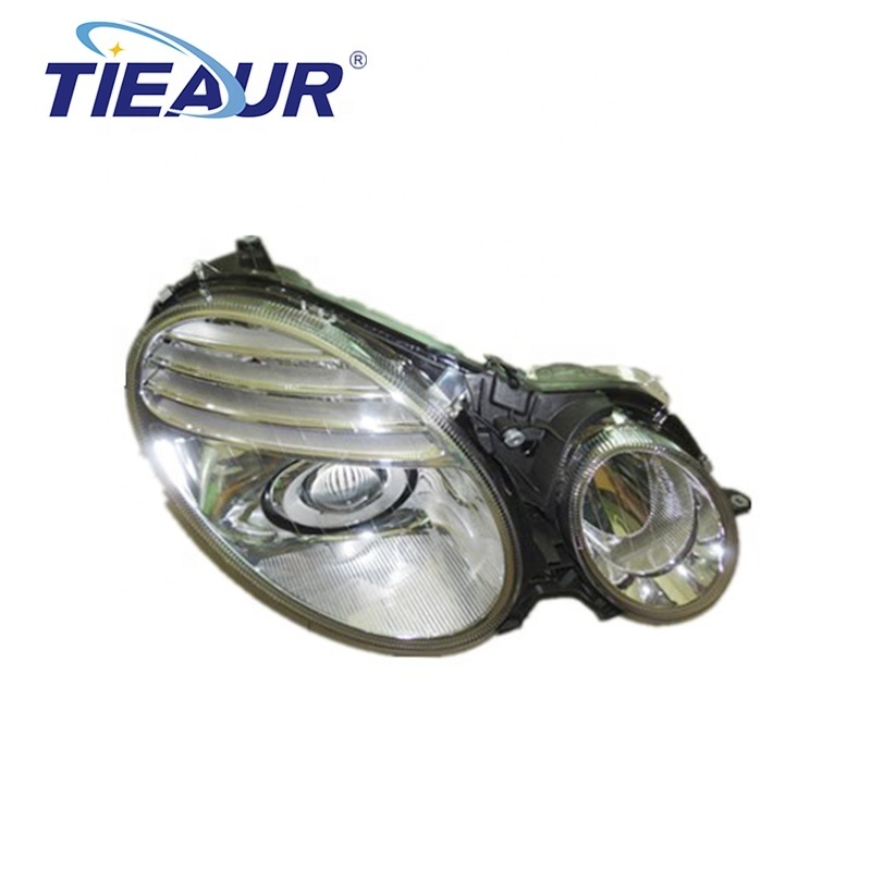 TIEAUR Auto Parts Black Headlamp Car Front Headlight for W211