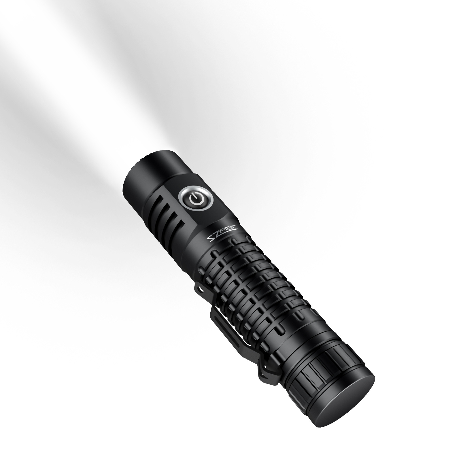 Pocket flashlight Tactical XM-L2 LED Rechargeable Torches Super Bright Handheld Pocket flashlight for Camping Outdoor Hiking