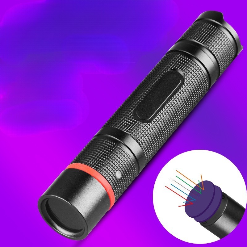 3W 5W 10W 365nm 395nm Ultraviolet UV Black Light Torch Pet Urine Scorpion Detectors UV LED Flashlight