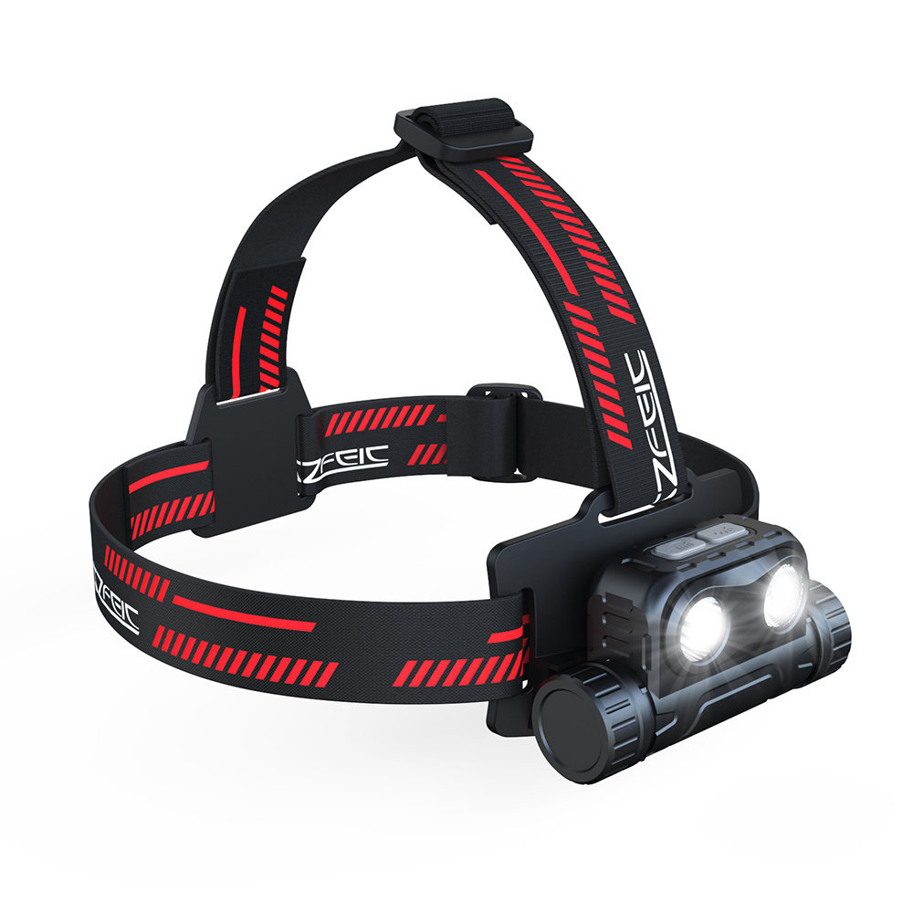 18650 USB Rechargeable Portable Hands-Free Powerful Water Proof Headlamp LED Flashlight Running Outdoor Camping Hunting Fishing