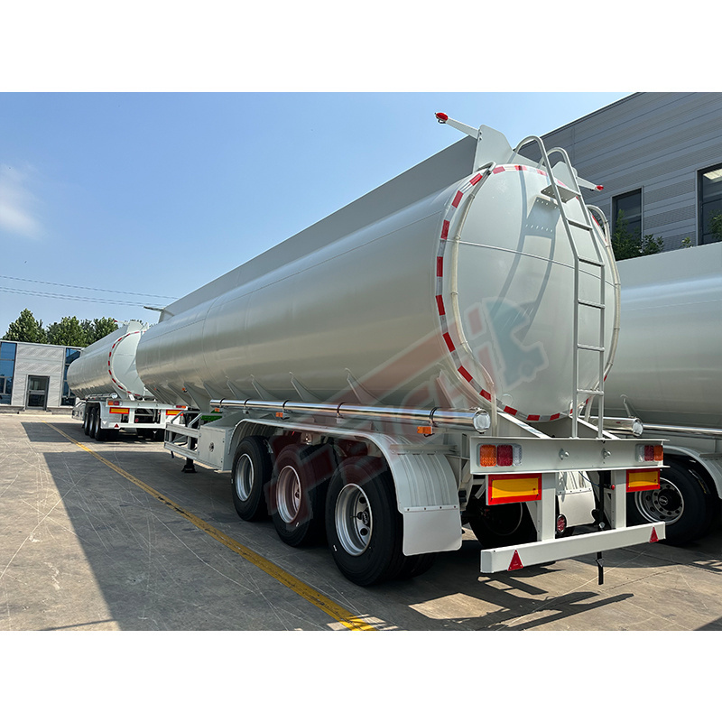 China Capacity Tri-Axle carbon steel Fuel Oil Hot Sale Trailer Tanker Truck Used Fuel Tank Semi Trailer Truck for sale