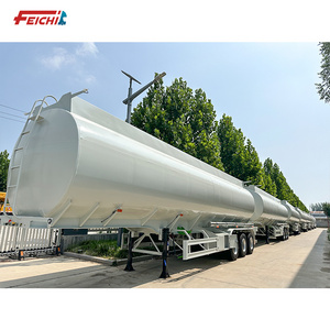 China Capacity Tri-Axle carbon steel Fuel Oil Hot Sale Trailer Tanker Truck Used Fuel Tank Semi Trailer Truck for sale