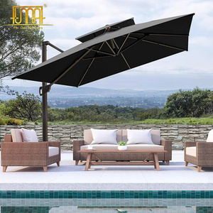 Outdoor Furniture Swimming Pool Adjustable Max Square Cantilever Cantilever Umbrella