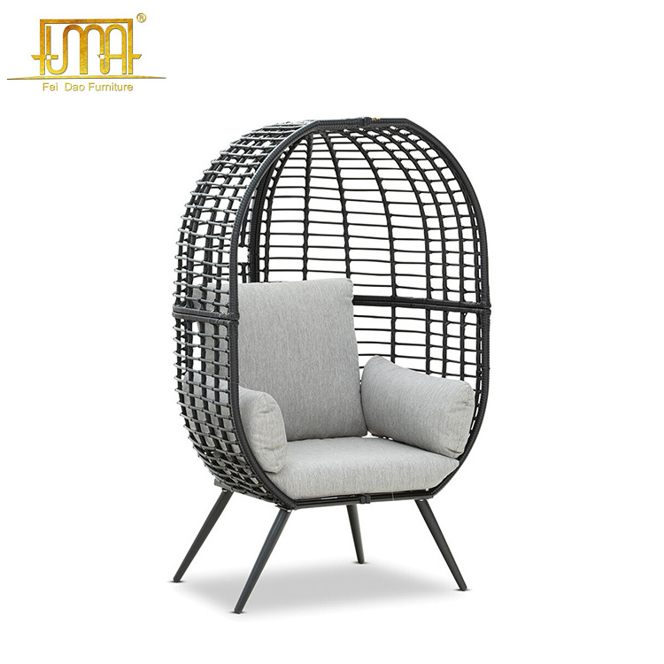 Aluminum Frame Adult Size Garden Outdoor Cocoon Egg Chair