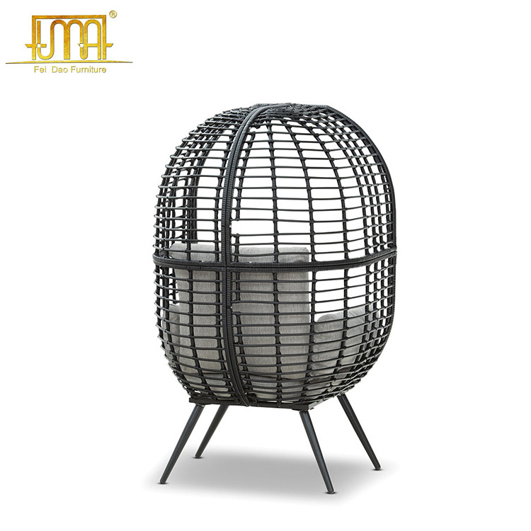 Aluminum Frame Adult Size Garden Outdoor Cocoon Egg Chair