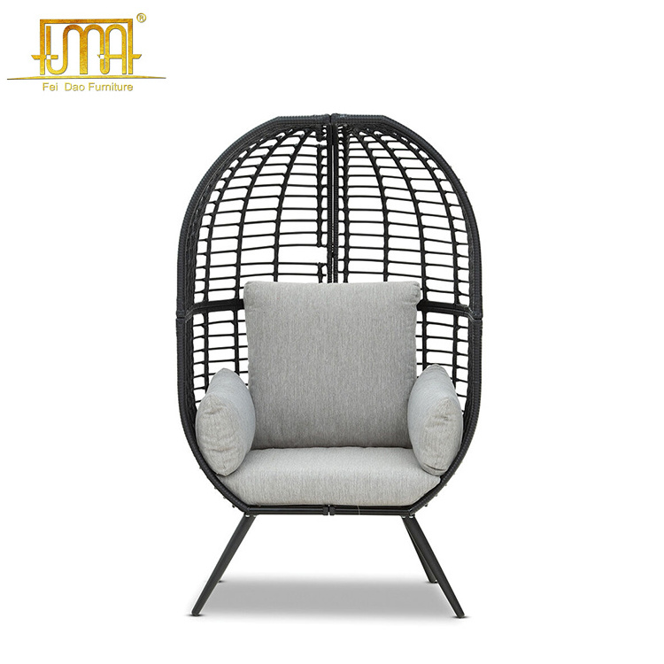 Aluminum Frame Adult Size Garden Outdoor Cocoon Egg Chair