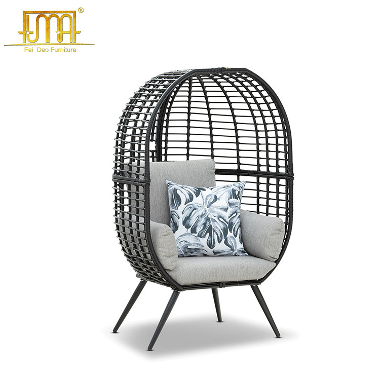 Aluminum Frame Adult Size Garden Outdoor Cocoon Egg Chair