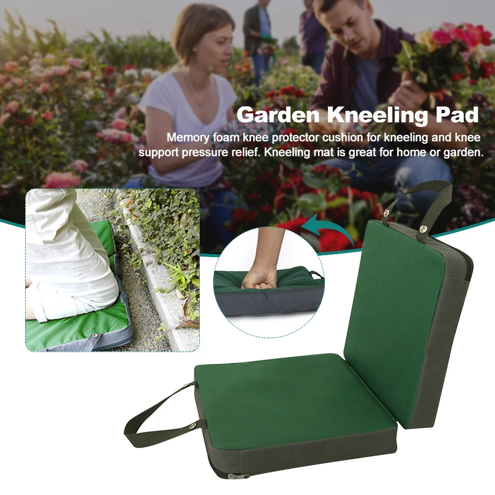 Extra Thick Memory Foam Kneeling Cushion Pad- Garden Kneeler for Gardening Bath Kneeler for Baby Bath Knee Mat for Work