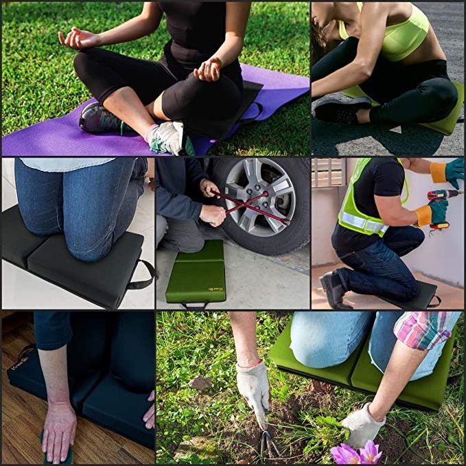 Thick Gardening Kneeling Pad, Knee Pad Cushion for Garden Work, Large Thick Yard Kneeler