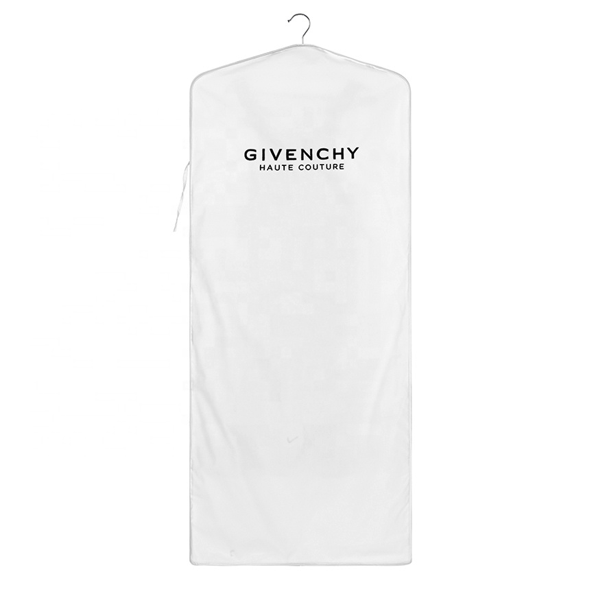 Non woven clear clothes Suit Fold garment bag dress cover for dress