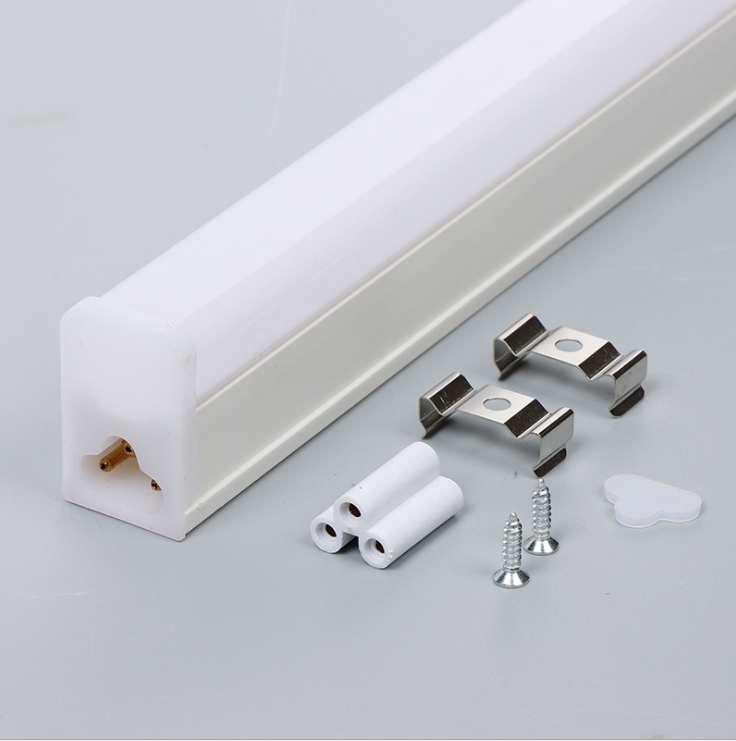 Zhongshan Factory Led Tubes Pc Material Led T5 Integrated Single Fixture 4ft 20W T5 led tube