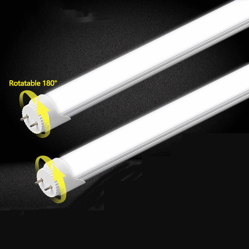 High Quality t8 led tube 85-265v rotatable 180 degree G13 asian tube china led light t8 aluminum plastic led tube t8