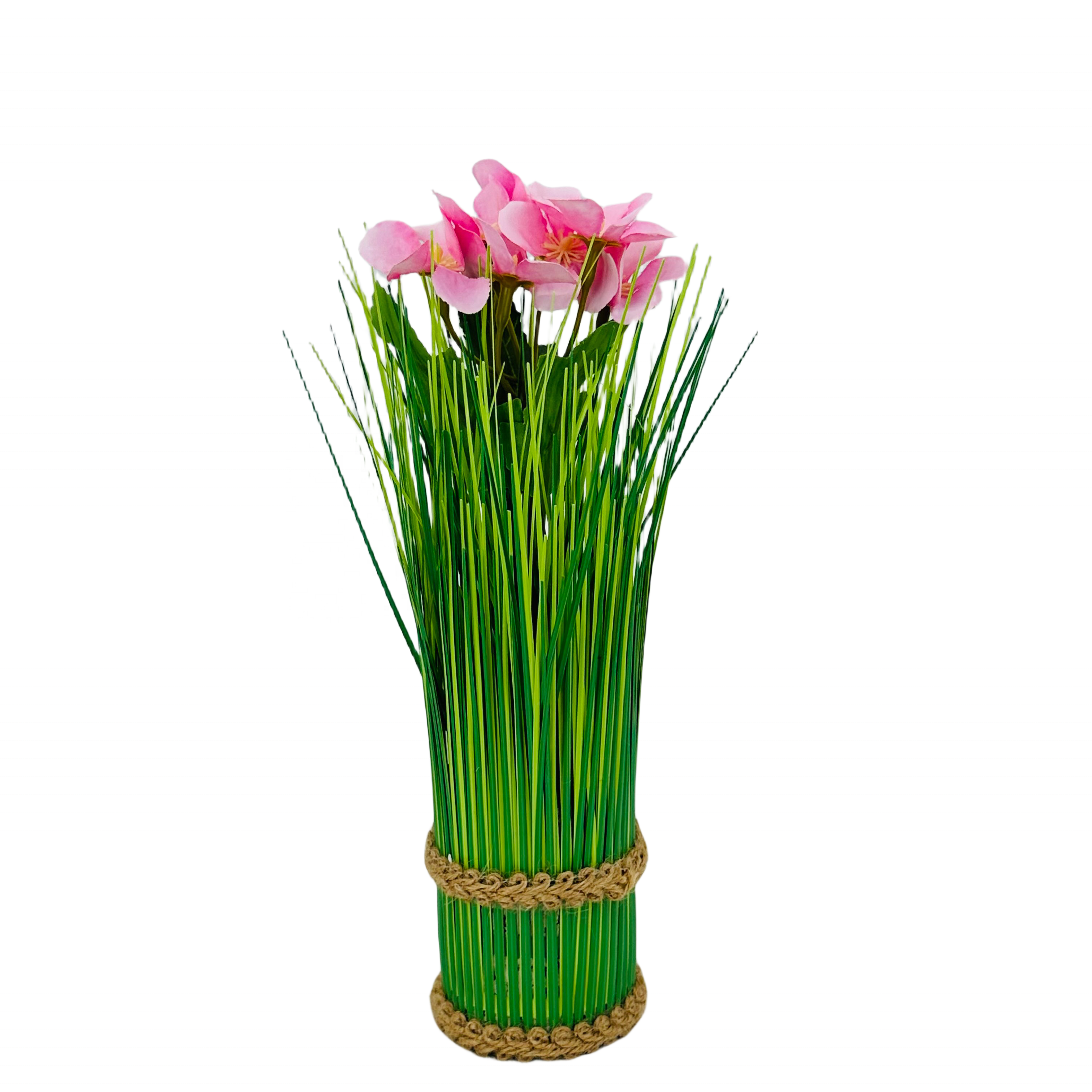 TC-035 Kaleidoscope Artificial Household Simulation Delicate PVC Delicate Potted Plants Tulle Flowers Horticultural Onion Grass