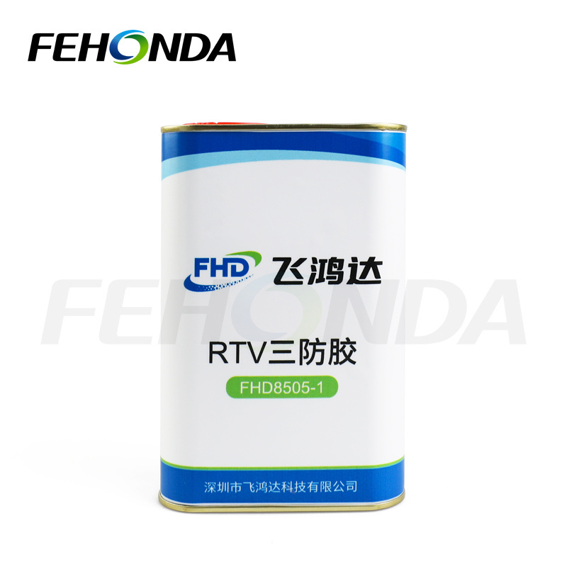 4KG RTV Adhesive Transparent moistureproof UV moisture curing UV glue filling