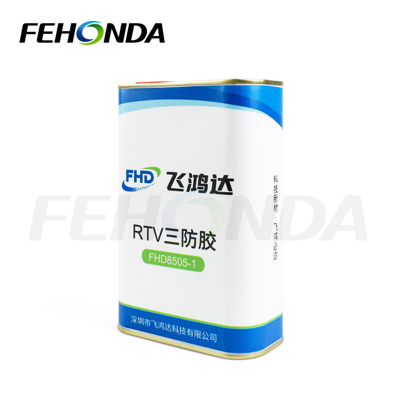 4KG RTV Adhesive Transparent moistureproof UV moisture curing UV glue filling