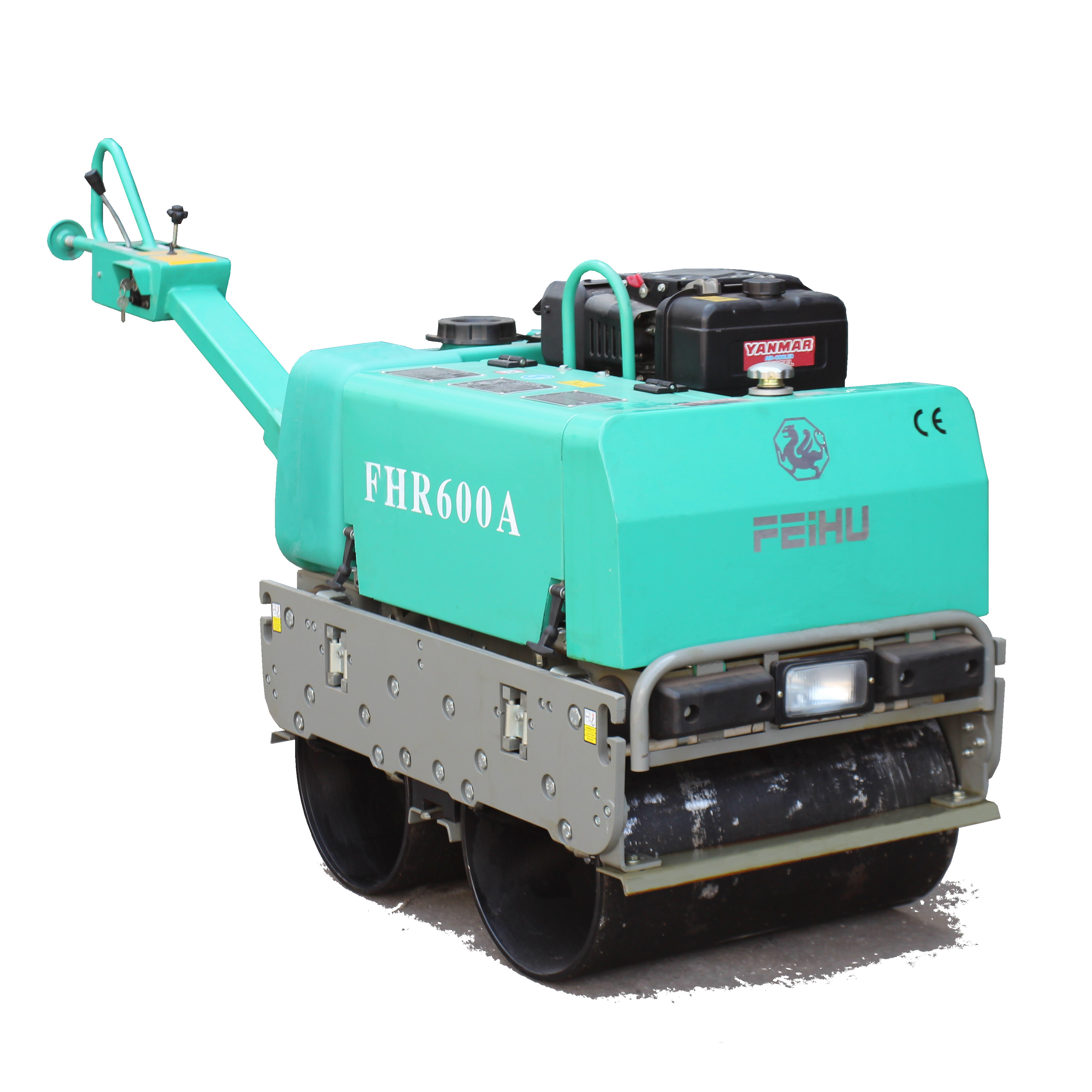 Gasoline Diesel Walk Behind Road Roller Compact CE Certificated 700KG Vibratory Roller South Korea Philippines Provided Nigeria