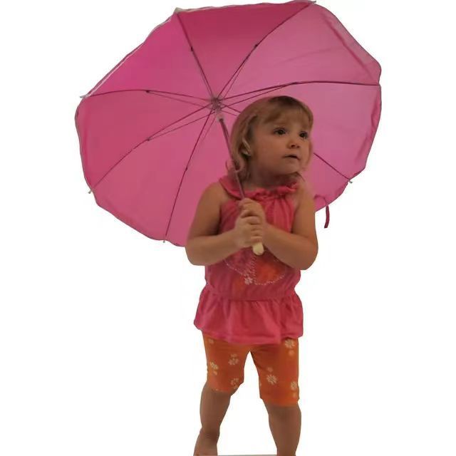 Beach Baby KIDS Umbrella Chair For Relaxing, Hot Pink 14W x 12D x 36.75H