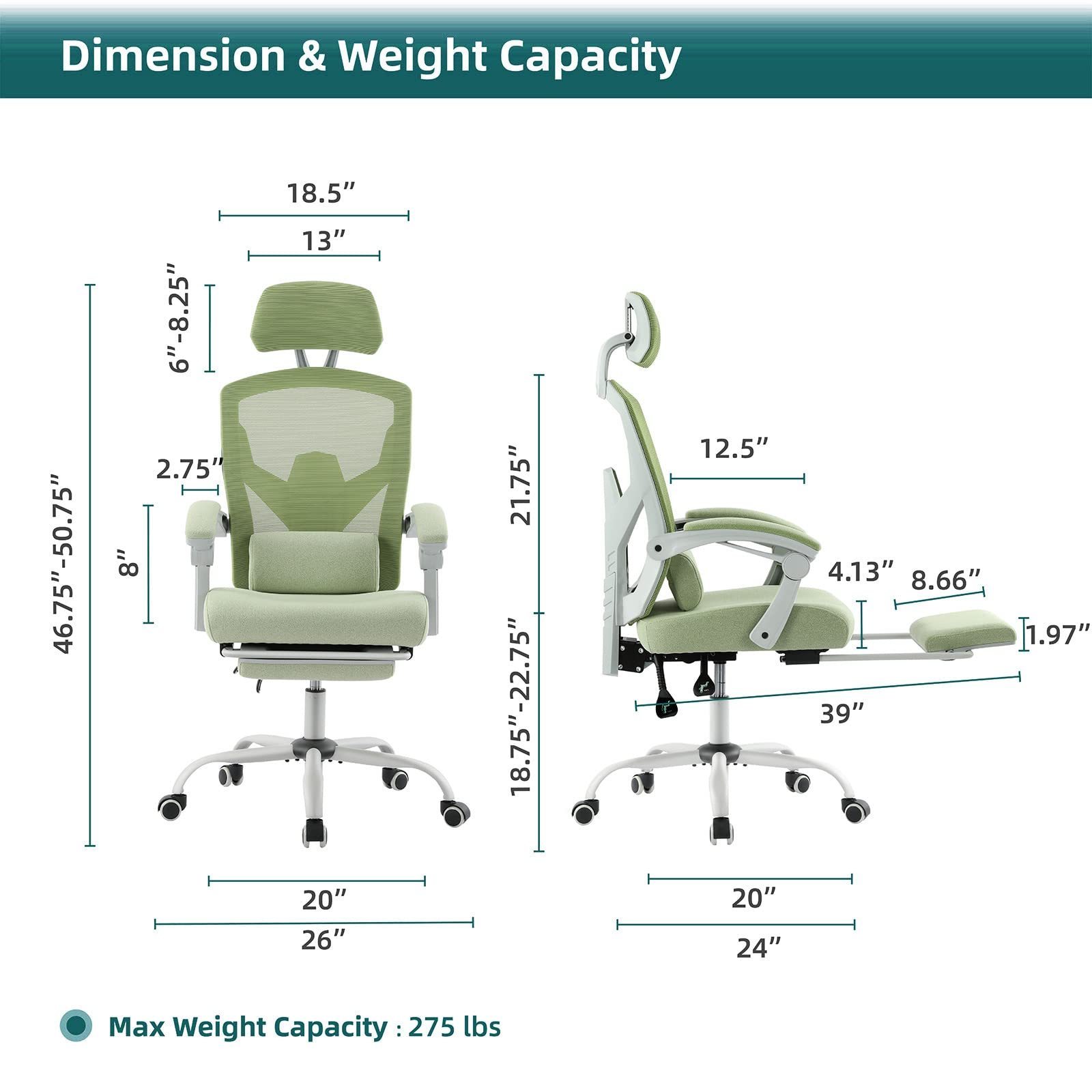 ALINUNU Factory Direct Office Computer Desk Chair High-Back Mesh Rolling Swivel Mesh Chairs with Wheels