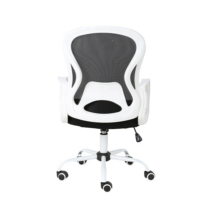 Computer Chair Mid Back Mesh Desk Chair Executive Adjustable Stool Rolling Swivel Chair