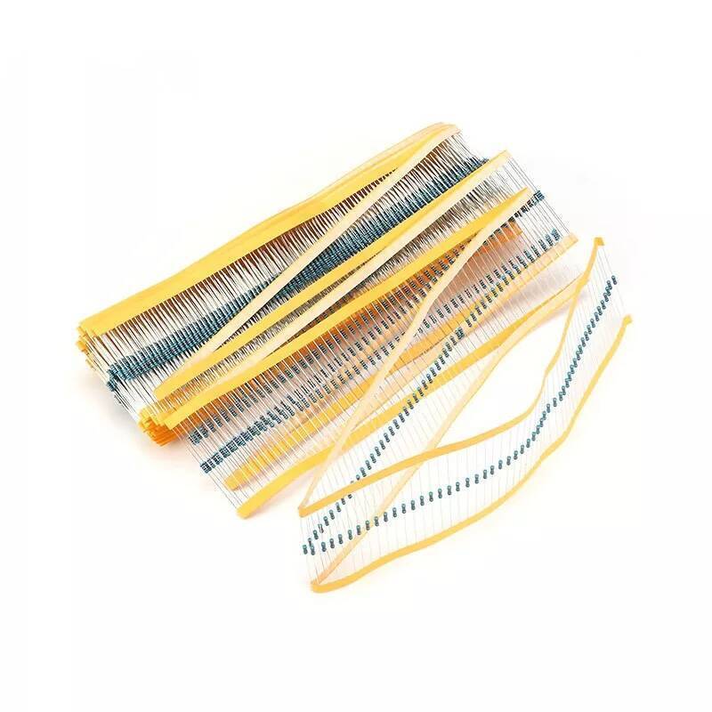 Factory price 1 box 5000pcs 0.25W (1/4W) Metal Film Resistor 1M ohm +/-1% Color ring