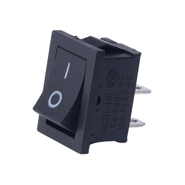 Electrical KCD1-101 ON OFF Rocker Switch T85 2 PIN Mini Switch