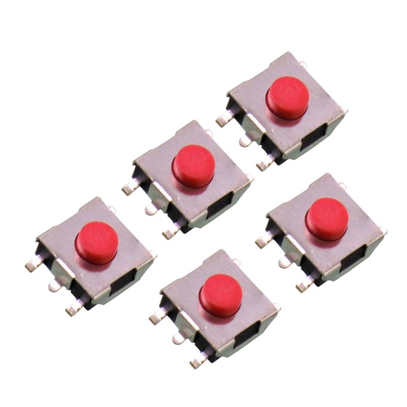 China factory Tactile Tact Push Button Micro Switch  2pin 4pin 6*6*4.3/5/6/7/8/9/10mm 6x6x5 Tact Switch