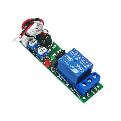 DC 5V 12V 24V Adjustable Cycle 120min Timer Delay On/Off Switch Relay Module 0~120 minutes 1 Channel Timer Control Switch Relays