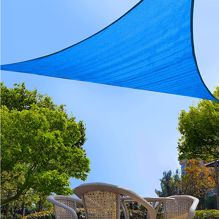 2/3/3.6/5m 12' x 12' x 12' triangle sun shade sail canopy