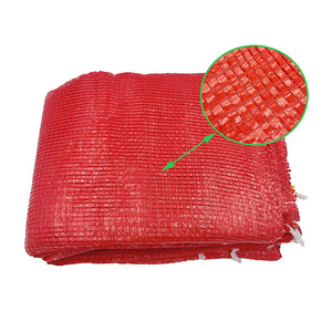 pe onion potato packing sack raschel mesh bags /knitted onion potato sacks raschel mesh net bag