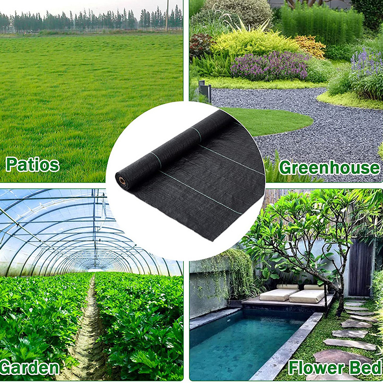 Low cost Garden ground cover fabric/PP weed barrier mat/anti weed agro weed control mat plastic