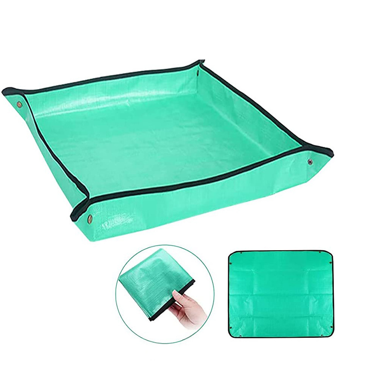 50*50cm Waterproof Plant Repotting Mat for Garden Supplies Flower Pot Transplanting Portable Gardening Pad