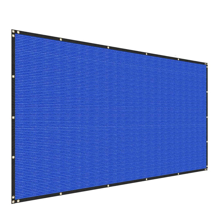 blue construction fence screen /expandable fence privacy screen for balcony/balcony side screen