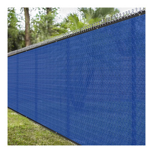 blue construction fence screen /expandable fence privacy screen for balcony/balcony side screen