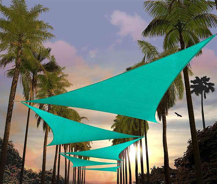 summer garden waterproof outdoor large garden shade sail over hot tub / rectangle sun canopy