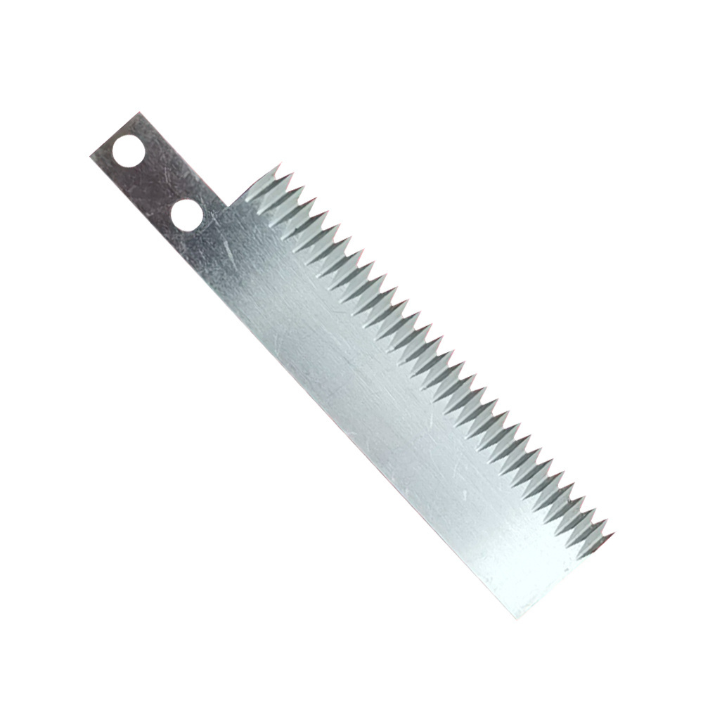 Custom Film/plastic Cutting Knife Serrated Blades Packaging Machinery Spare Parts Toothed Sealing Machine Serrated Knife