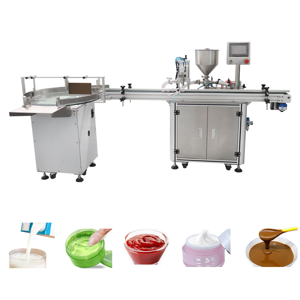 The One Packaging Automatic Single Head Rotor Pump Larger Digital Lobe Pump Filling Machine for Lubricating Grease