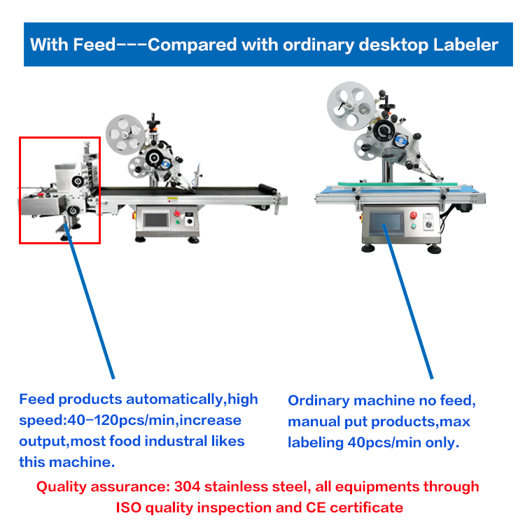 Tabletop auto sensor label applicator machine labeling machine label applicator machine for mayler bag