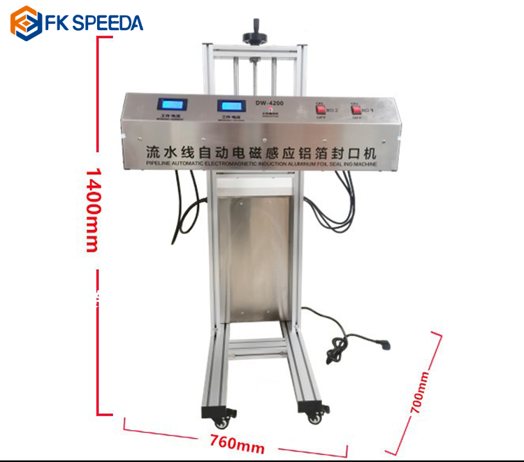 Film continuous rice bag sealing machine plastic bag heat sealing machine aluminum foil bags sealing machine