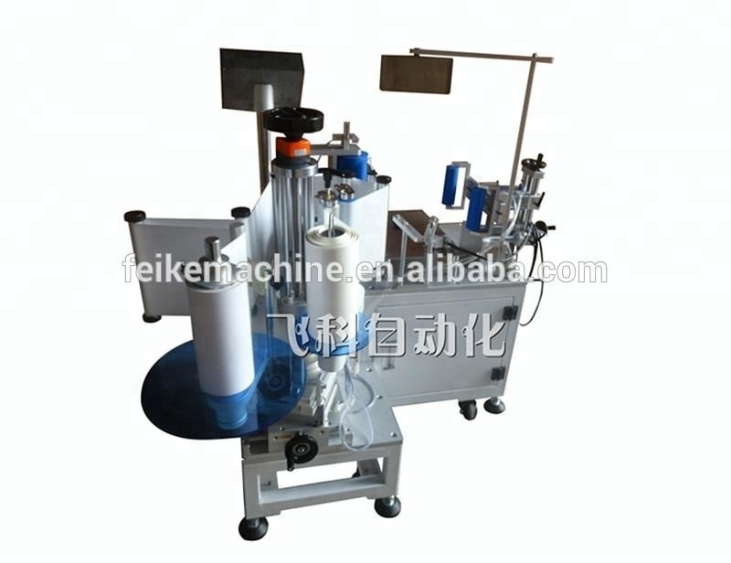 Semi-Automatic 5 Gallon Buckets vat Labeling Machine China Manufacturer /labeling Machine For Big Size Plastic Bottle Paint Pail