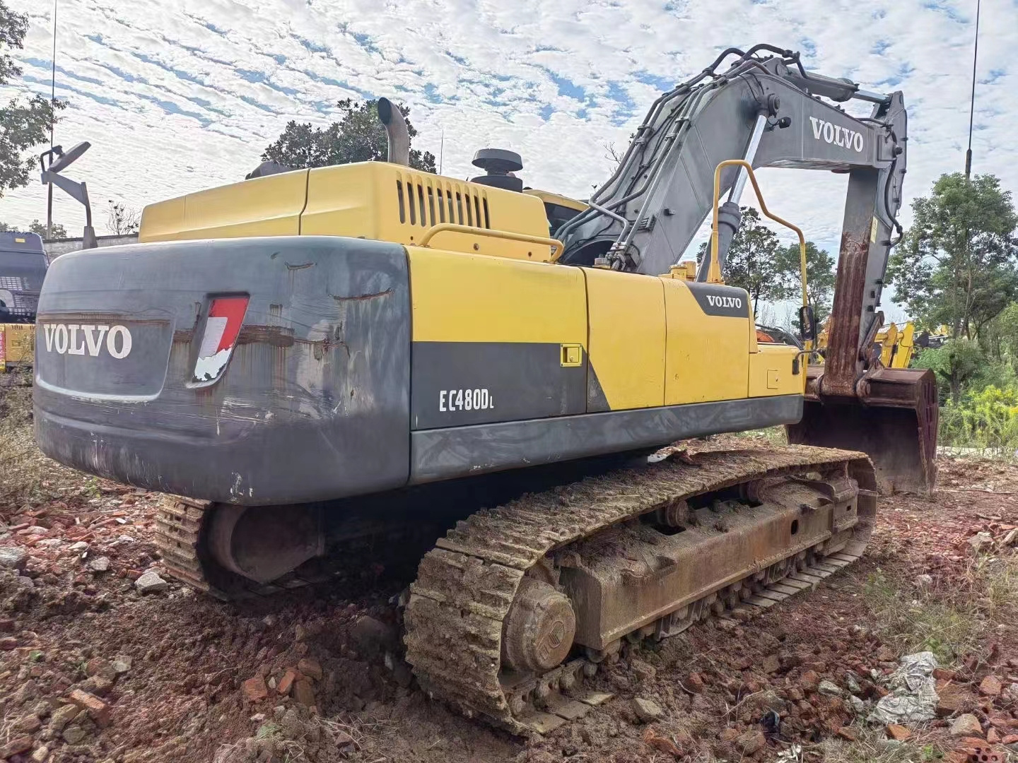 90% New Original Used VOLVO 480 Excavators Good performance low price used Excavator For Sale