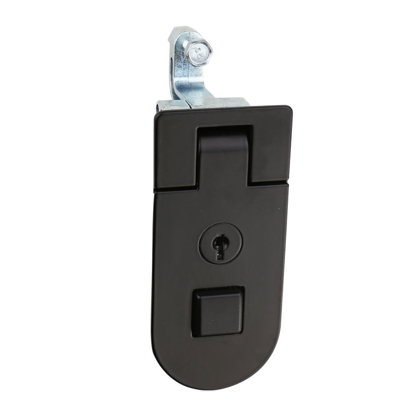 Travel Trailer Vehicle Lock Sealed Push Button Flat Lever Door Latch  Equipment Compression Latch